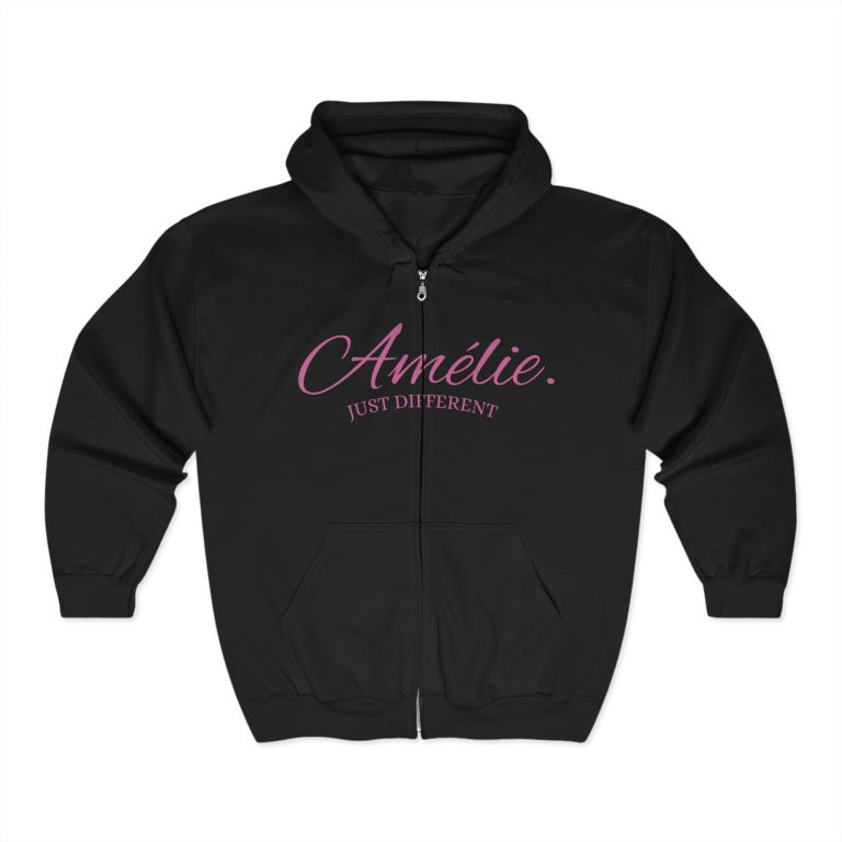 Amélie. Just Different Unisex Heavy Blend™ Full Zip Hoodie - Afbeelding 3