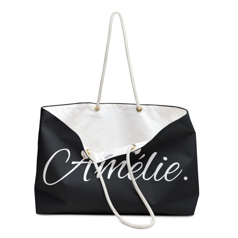 Pink Weekender Bag - Stylish Travel Tote for Amélie - Afbeelding 3