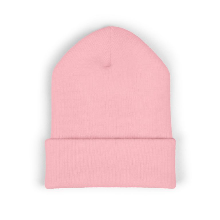 Cozy Classic Cuffed Beanie - Embroidered Winter Hat, Unisex Knit Cap, Gift for Him, Her, Holiday Accessory, Winter Fashion - Afbeelding 6