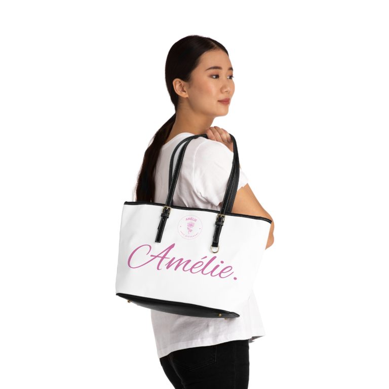 Chic PU Leather Shoulder Bag - 'Amélie' & 'Just Different' - Afbeelding 4