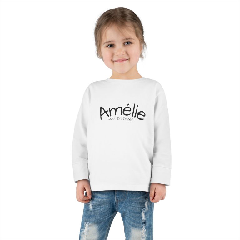 Toddler Long Sleeve Tee - Amélie Just Different - Afbeelding 4