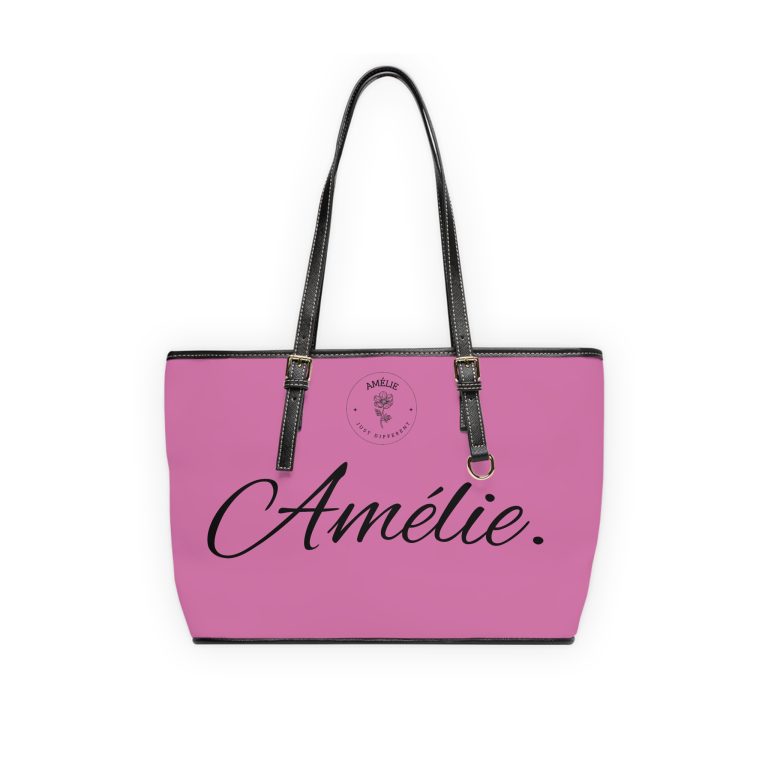 Chic PU Leather Shoulder Bag - 'Amélie' & 'Just Different'
