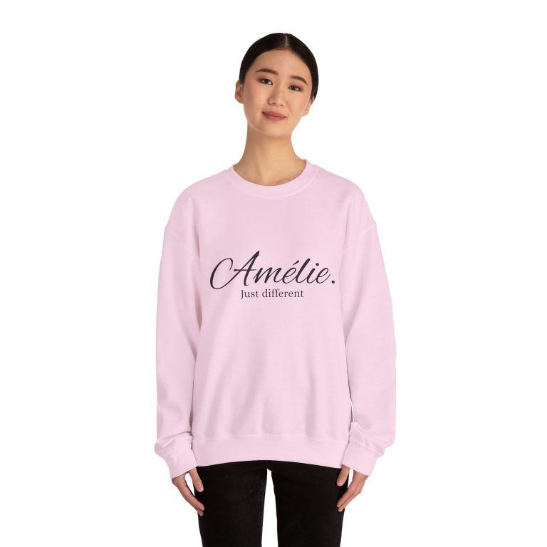 Amélie Just Different Crewneck Sweatshirt - Unisex Oversized Style, Perfect for Casual Wear & Gifts - Afbeelding 8