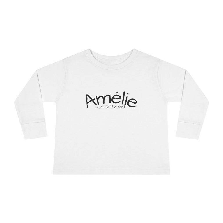 Toddler Long Sleeve Tee - Amélie Just Different