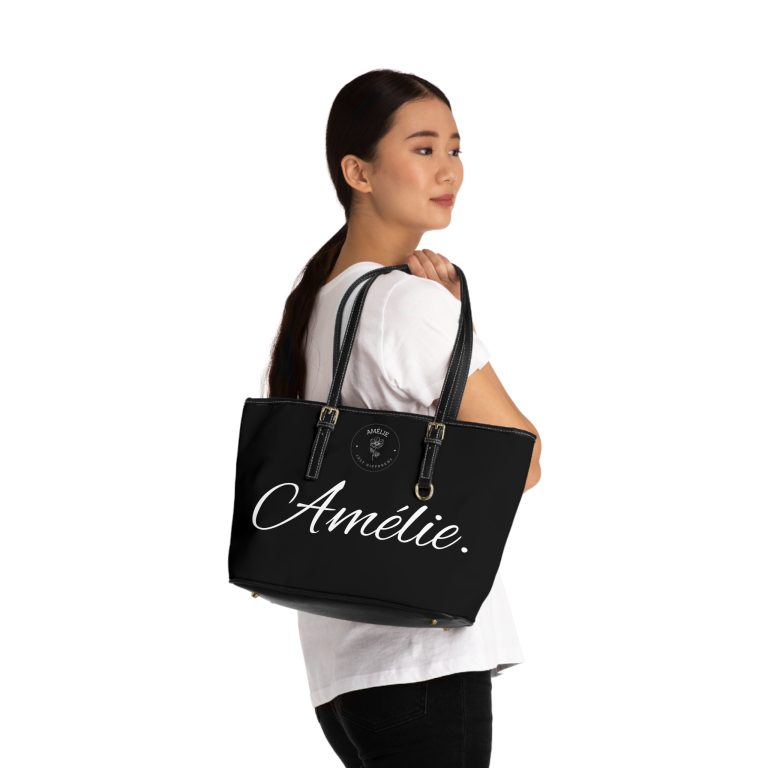 Chic PU Leather Shoulder Bag - 'Amélie' & 'Just Different' - Afbeelding 4