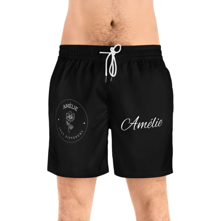 Pink Swim Shorts for Men | Beachwear, Summer Vibes, Pool Party, Vacation Essentials, Unique Gift - Afbeelding 3