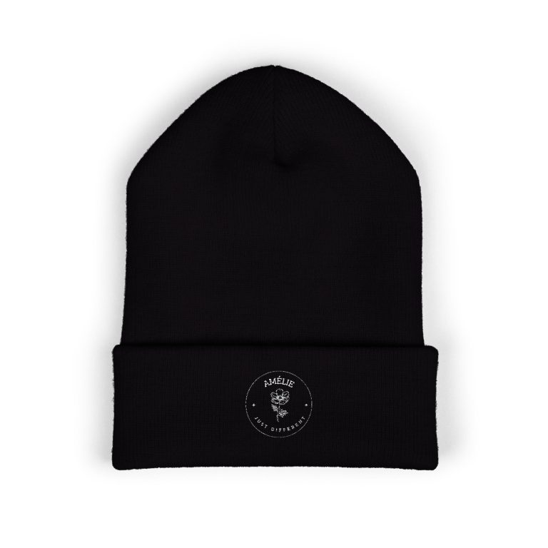 Stylish Classic Cuffed Beanie - Perfect for Winter, Gifts, and Everyday Wear, Unisex Beanie with Embroidery, Cozy Accessory, Trendy Headwear