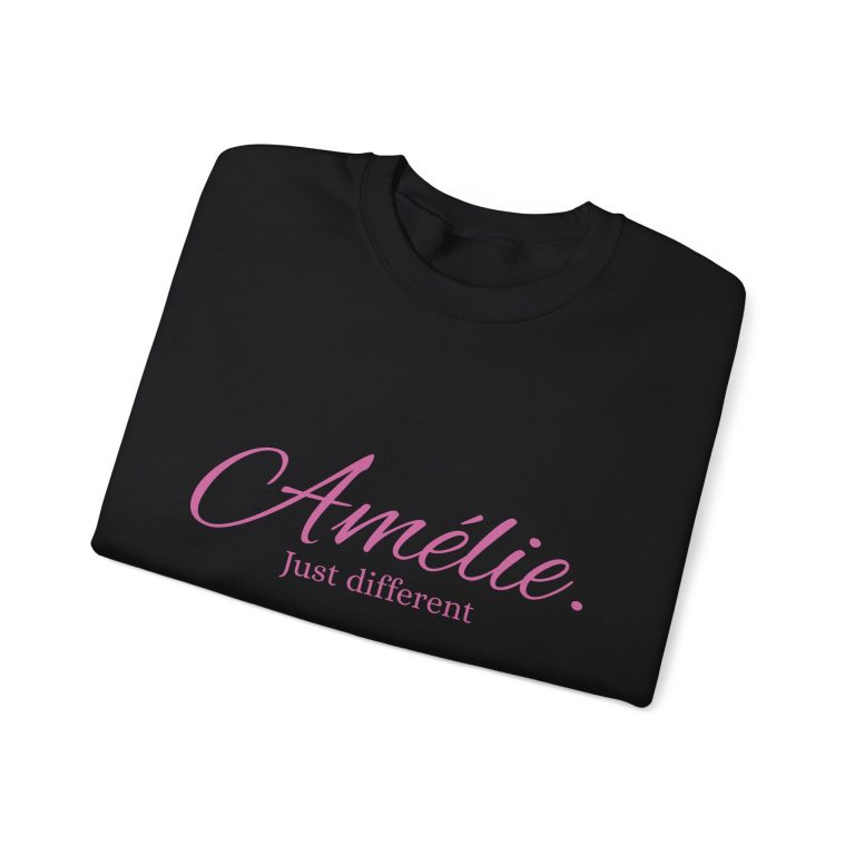 Amélie Just Different Crewneck Sweatshirt - Unisex Oversized Style, Perfect for Casual Wear & Gifts - Afbeelding 3