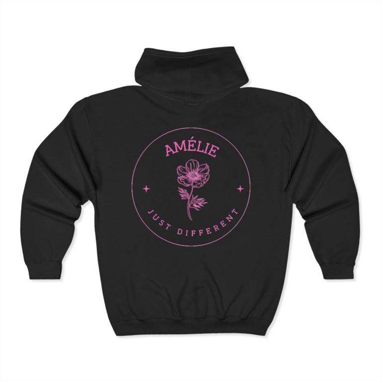 Amélie. Just Different Unisex Heavy Blend™ Full Zip Hoodie - Afbeelding 4
