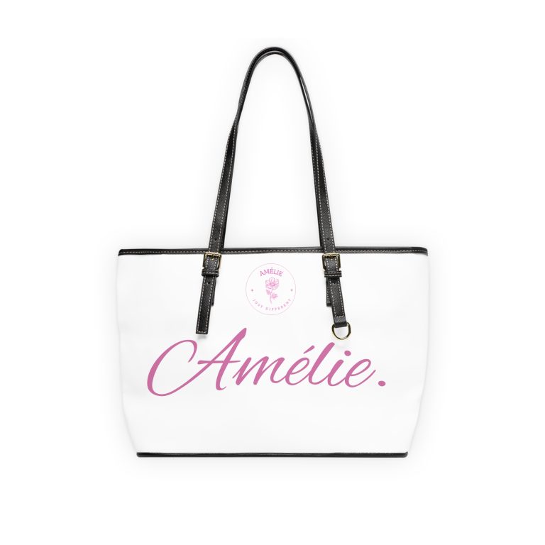 Chic PU Leather Shoulder Bag - 'Amélie' & 'Just Different'
