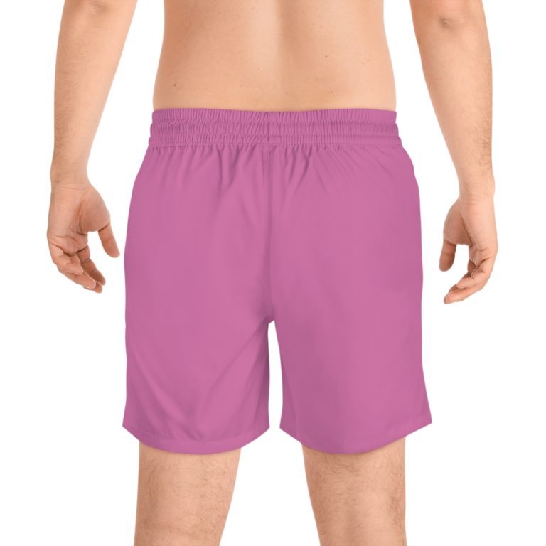 Pink Swim Shorts for Men | Beachwear, Summer Vibes, Pool Party, Vacation Essentials, Unique Gift - Afbeelding 4