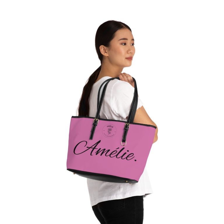 Chic PU Leather Shoulder Bag - 'Amélie' & 'Just Different' - Afbeelding 4