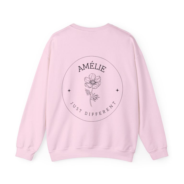 Amélie Just Different Crewneck Sweatshirt - Unisex Oversized Style, Perfect for Casual Wear & Gifts - Afbeelding 6