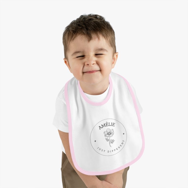 Baby Bib, Sweet and Practical, Perfect for New Parents, Baby Shower Gift, Keeps Clothing Clean. - Afbeelding 6