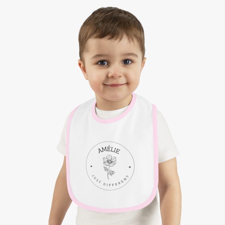 Baby Bib, Sweet and Practical, Perfect for New Parents, Baby Shower Gift, Keeps Clothing Clean. - Afbeelding 5