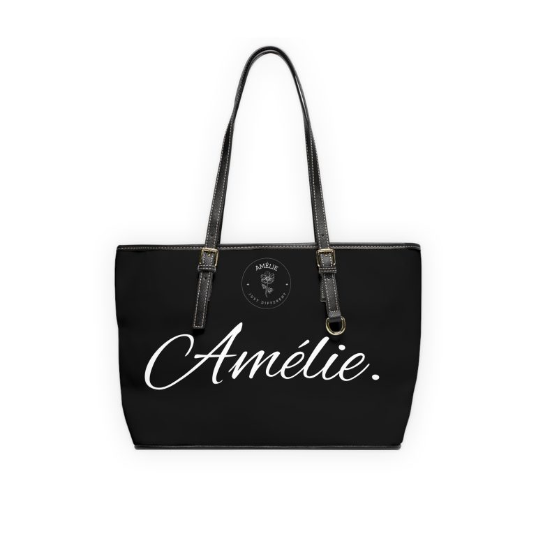 Chic PU Leather Shoulder Bag - 'Amélie' & 'Just Different'