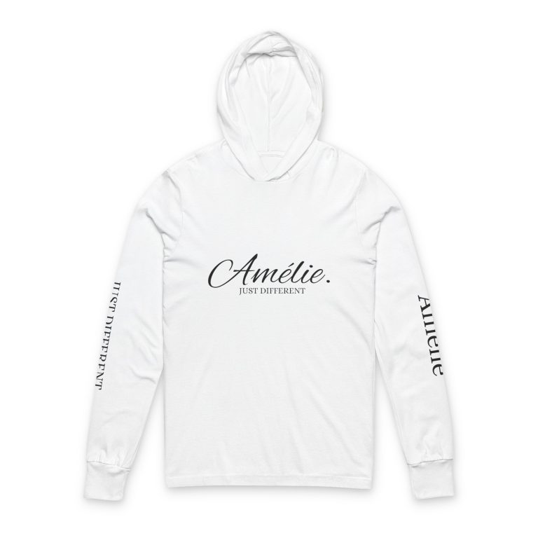 Amélie Unisex Hooded Long Sleeve Tee - Just Different - Stylish and Comfortable